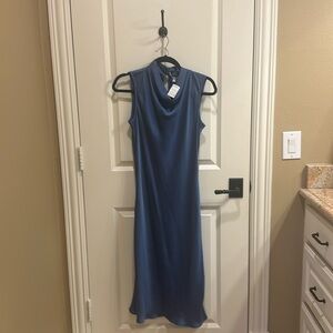 Veronica Beard slip dress lagoon blue - size 0